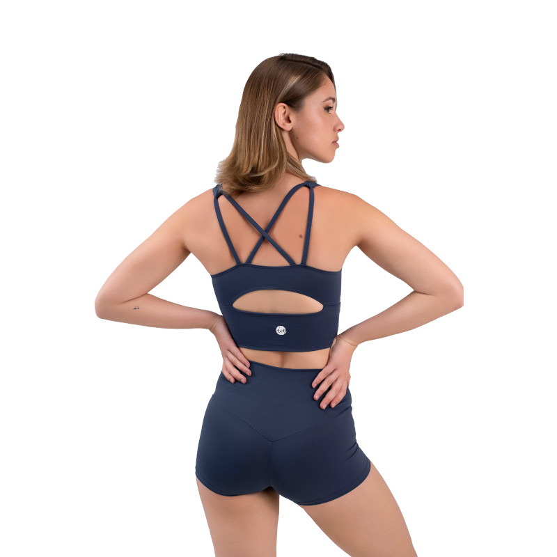 Intermezzo Sport crop top 6654 blue aqua