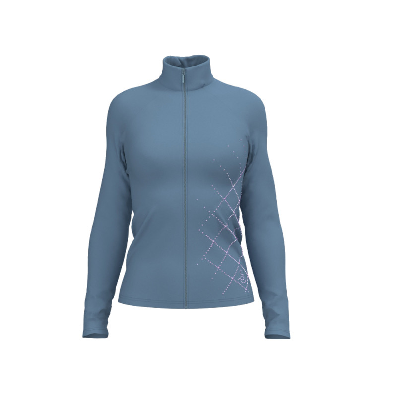 Sagester Thermo-Jacke 288 mit Strass steel blue