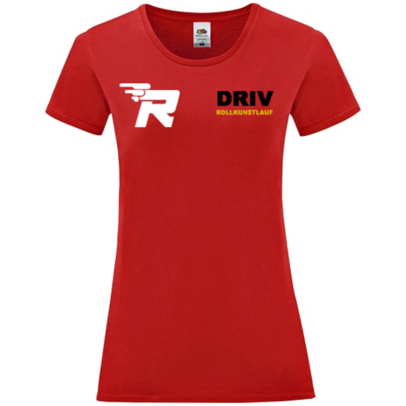 DRIV Team T-Shirt rot