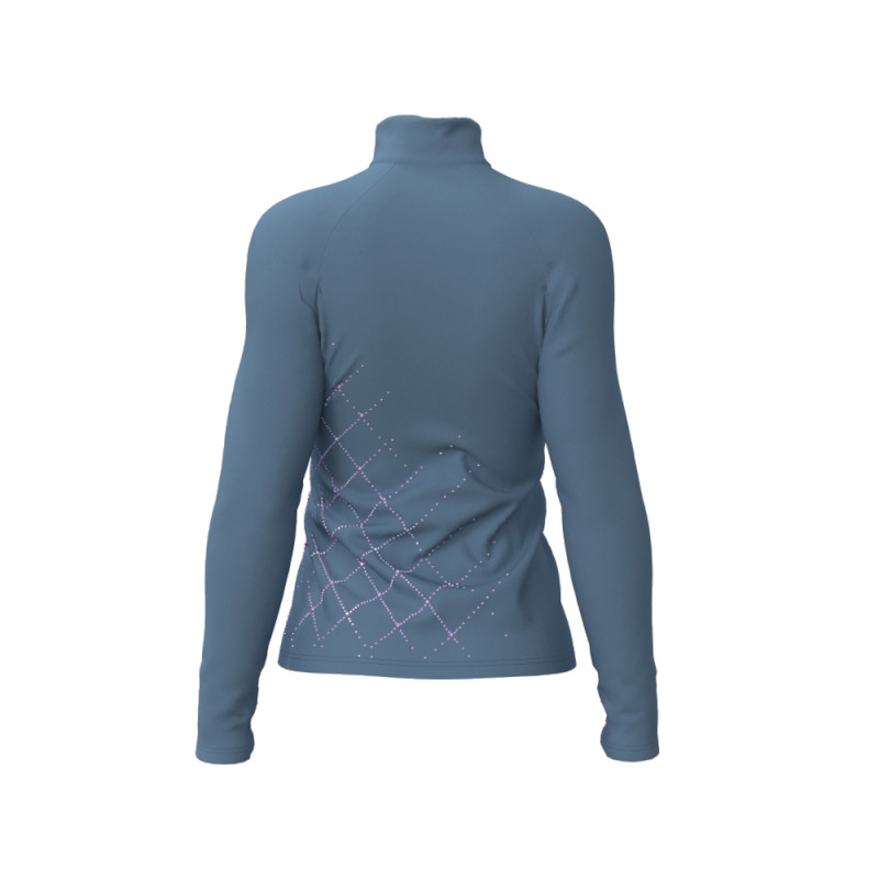 Sagester Thermo-Jacke 288 mit Strass steel blue