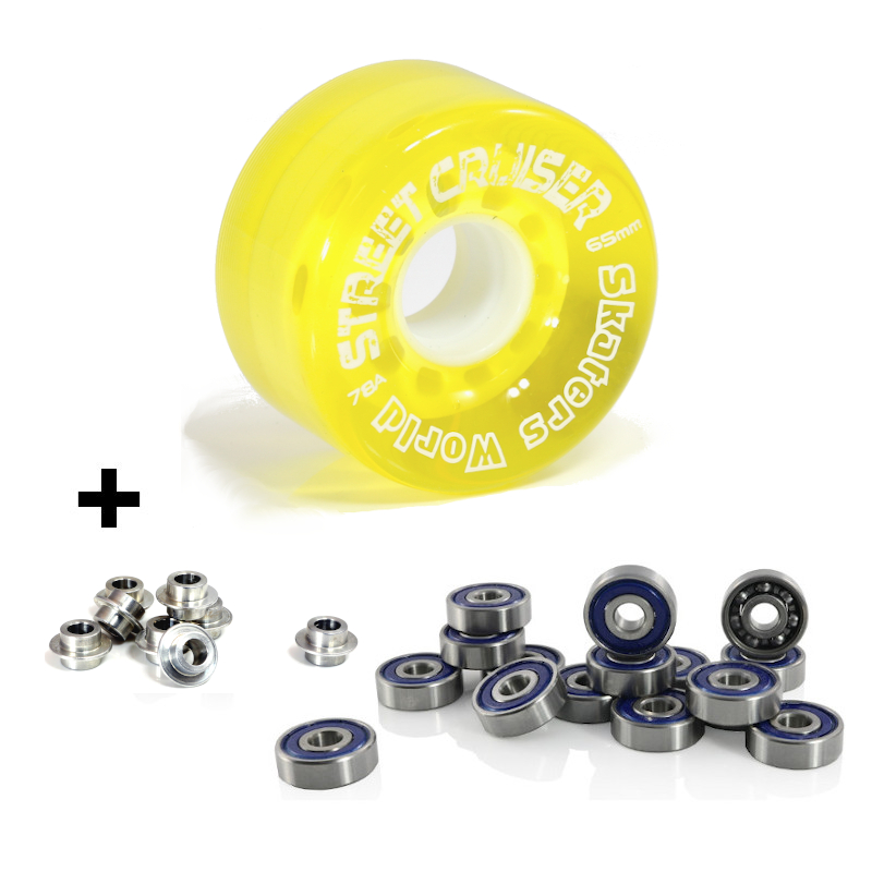 SW Street Cruiser yellow mit 608-Z ABEC-7