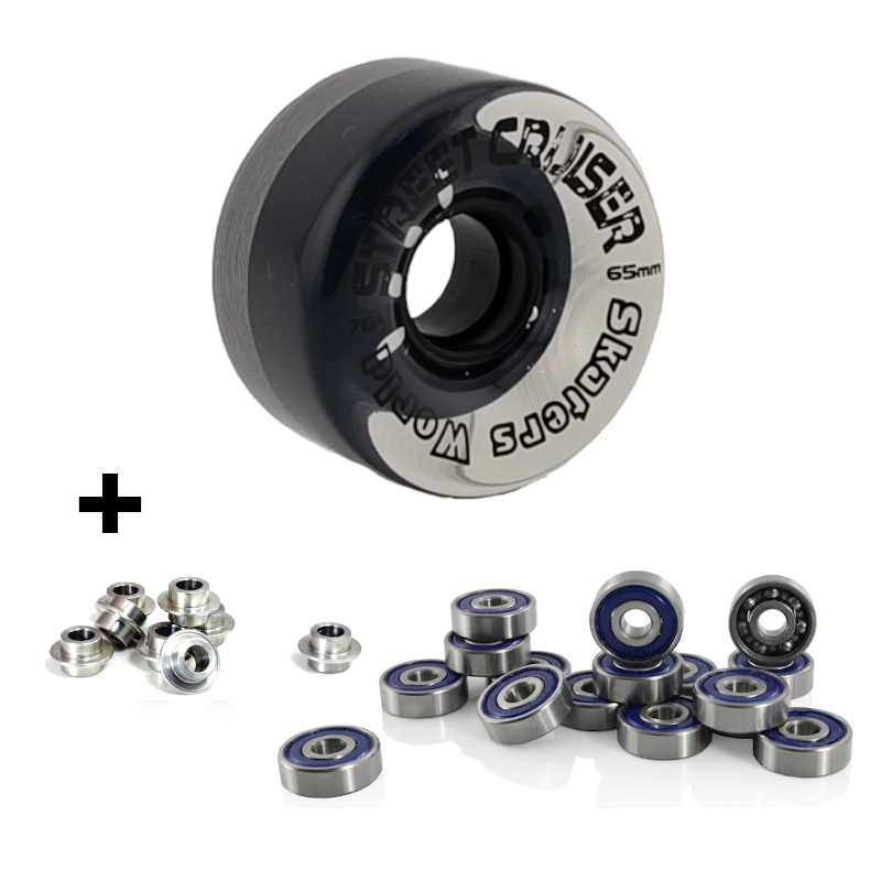 Street Cruiser clear / black core mit 608-Z ABEC-7